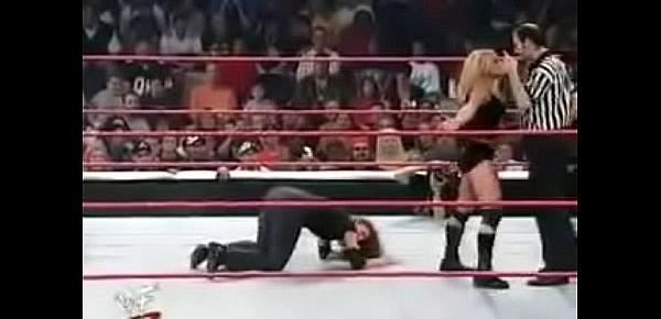  Stephanie McMahon vs Trish Stratus No Way Out 2001.